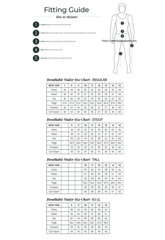 High N Dry BREATHABLE WADER