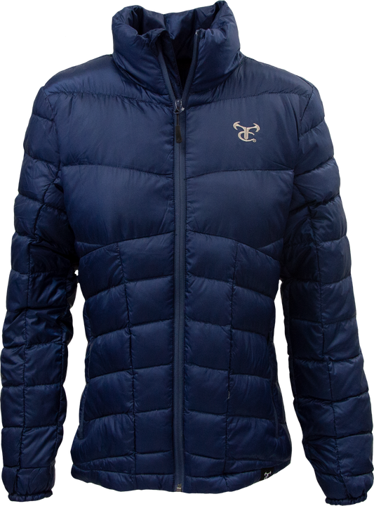 Ladies Lightweight Packable Down Jacket - Navy
