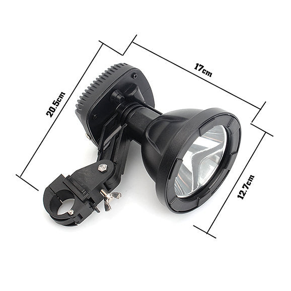 Spot Light 10w LED Scope Mounted Rechargeable