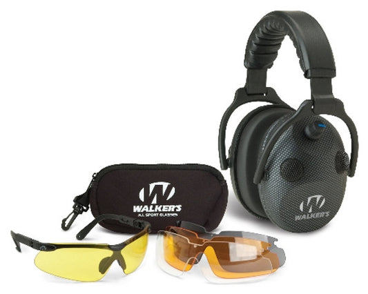 Alpha Muffs and Sport Glasses Combo Kit