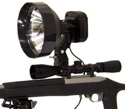 Spot Light 35w HID 150mm Scope Mounted