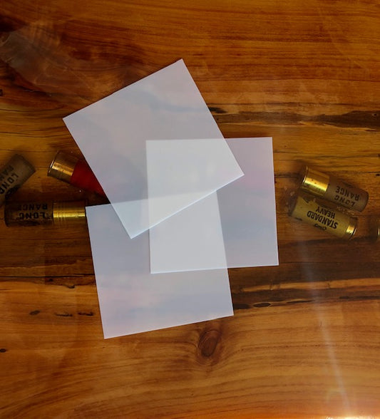 Duck Call Reed, Phanex 1 Mylar For Duck Call Reed 1 Sheets .010