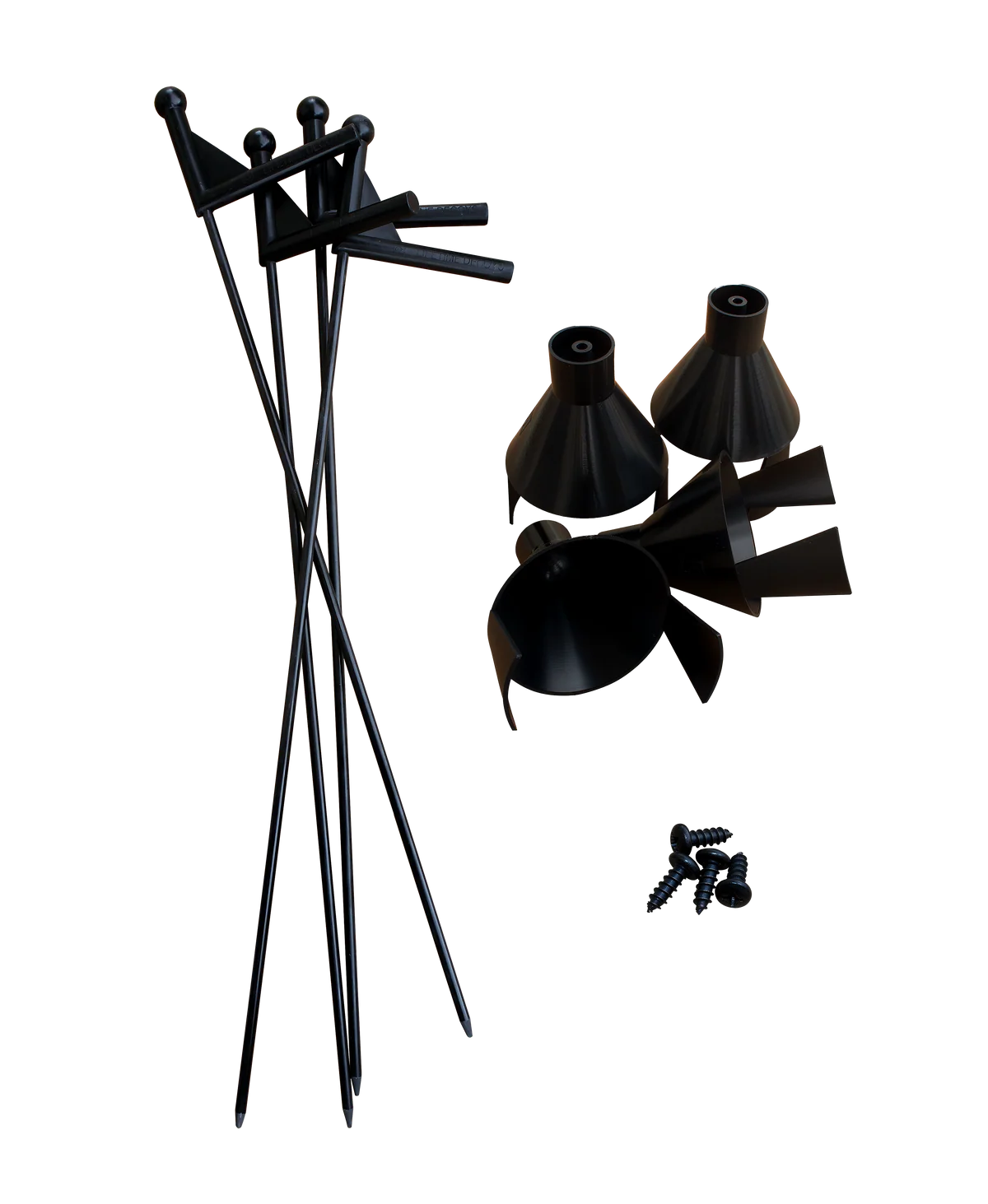 Duck and Goose Stakes + Cone 4 pack from Hayday Decoys