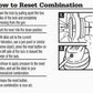 Trigger Locks Digit Combination