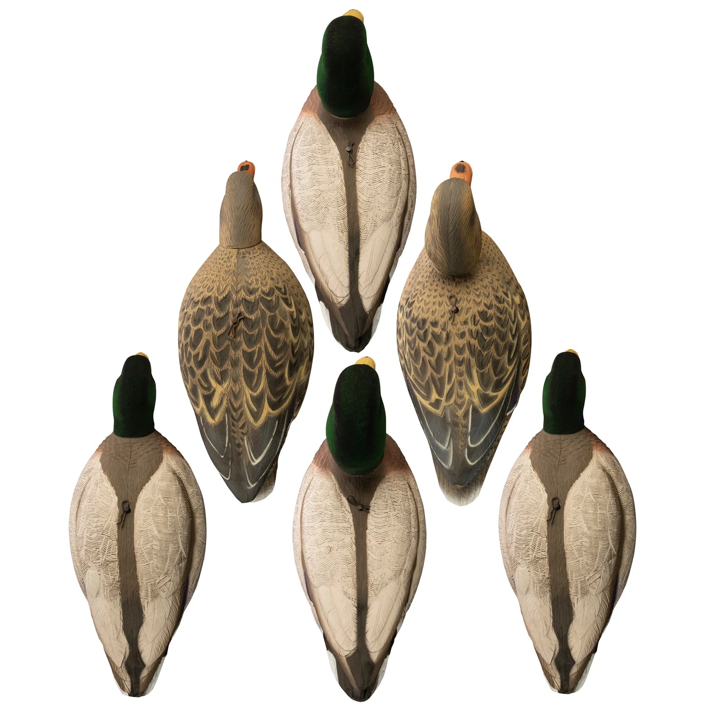 Magnum Full Form Shell Mallard, Variety Pk, Flocked Heads