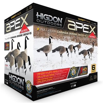 APEX Full-Size Full-Body Variety Pk, Canada (6pk)