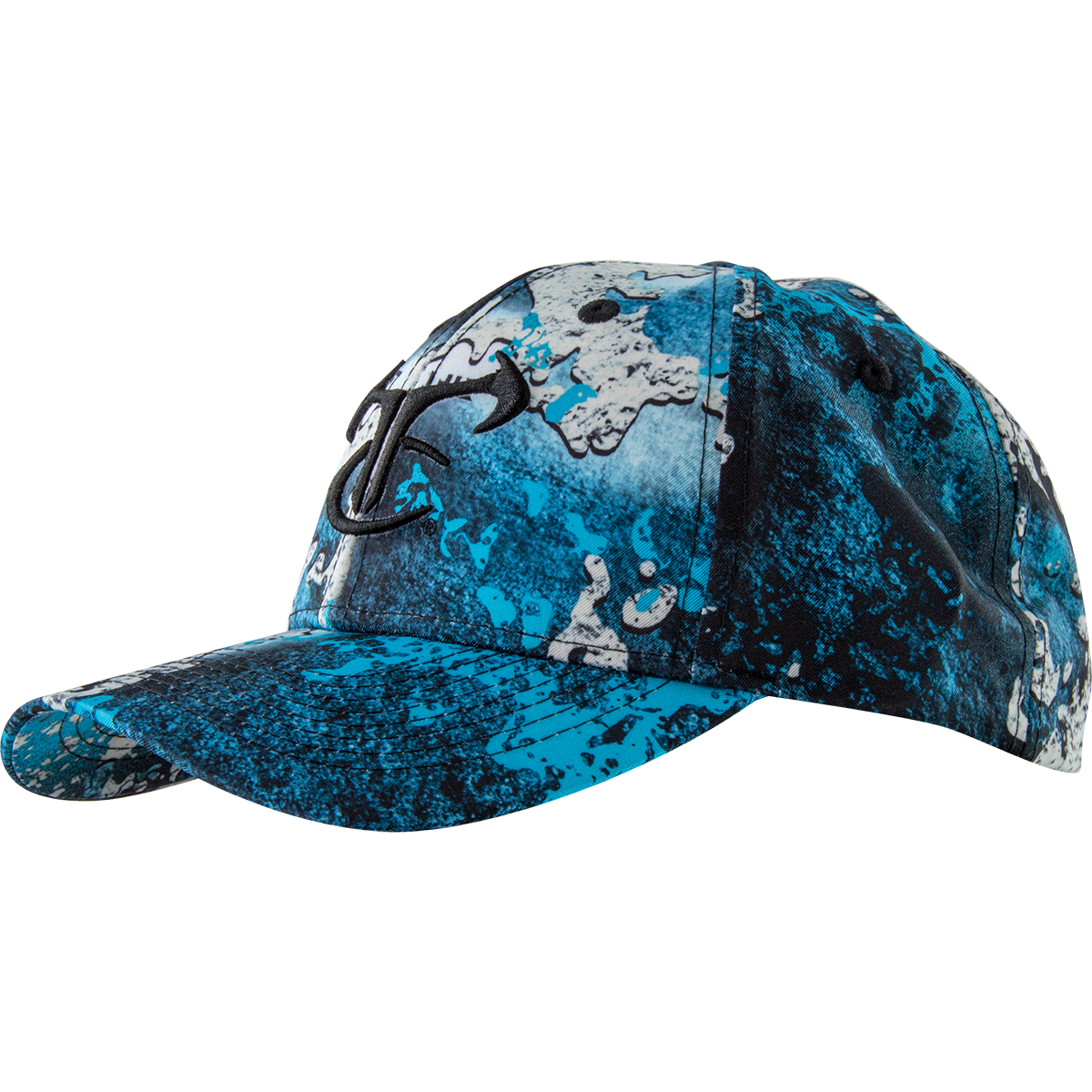Rift/Jet Black Logo Cap