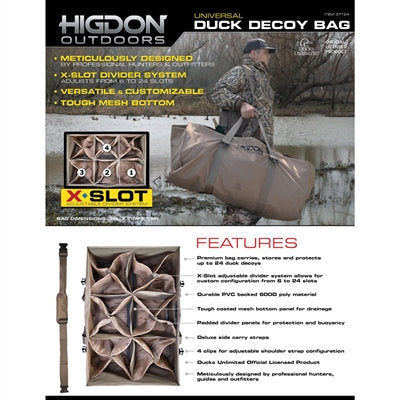 X-Slot Universal Decoy Bag